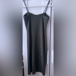 Forever 21 Olive Green Midi Dress
